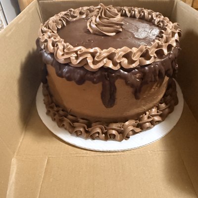 Death By Chocolate Espresso Ganache Cake 6in Three Tiers