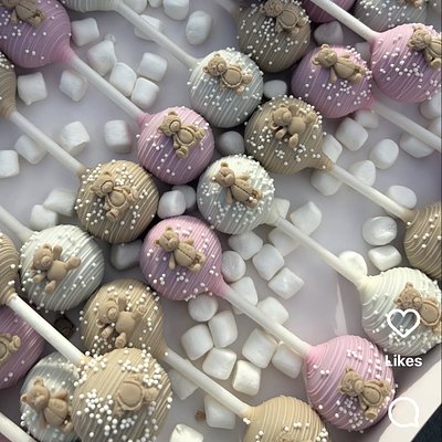 Baby Rattle Cakepops