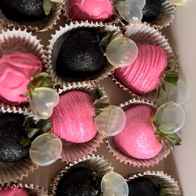 Infused strawberries 