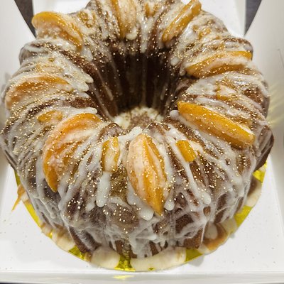 Peach Cobbler Pound Cake