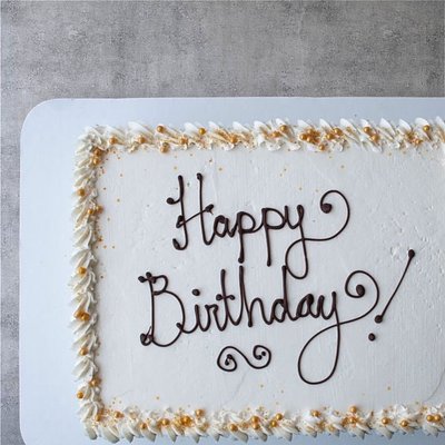 1/4 Sheet Cake 