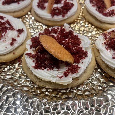 Red Velvet Banana Bliss Cookies