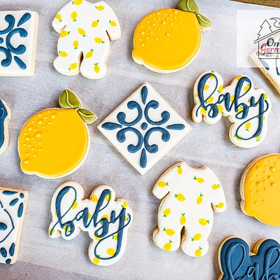 All-natural, organic, decorated sugar cookies (CUSTOM ORDER)
