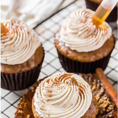 Buttered Rum Cupcakes