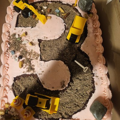 #3 Construction Cake