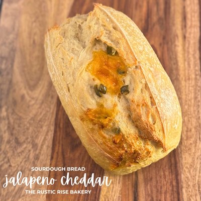 Jalapeño Cheddar Sourdough Loaf