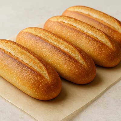 Sourdough Hoagie Rolls, 4 Pack