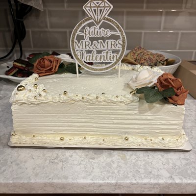 1/2 Sheet Cake