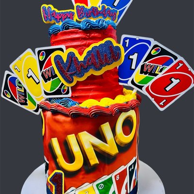 2 Tier Custom Cake
