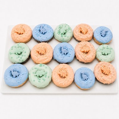 Frosted Mini Donuts