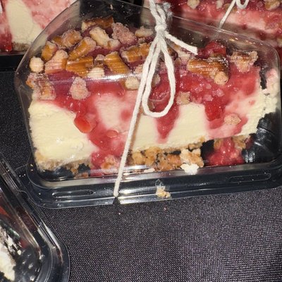Strawberry Crunch Cheesecake
