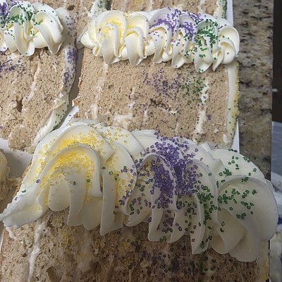 Pecan Praline King Cake Doberge Cake 