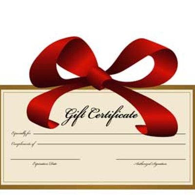 Gift Certificate