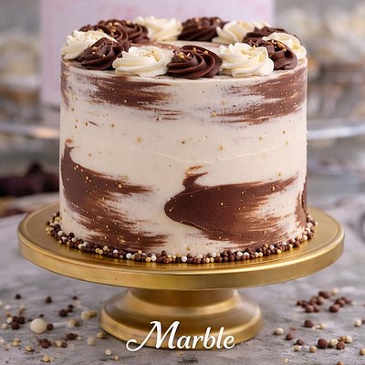 Marble Cake - 8 Inch