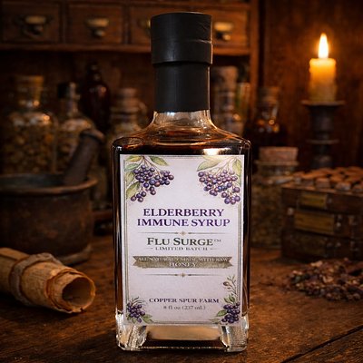 Flu Surge - Elderberry Immune Syrup
