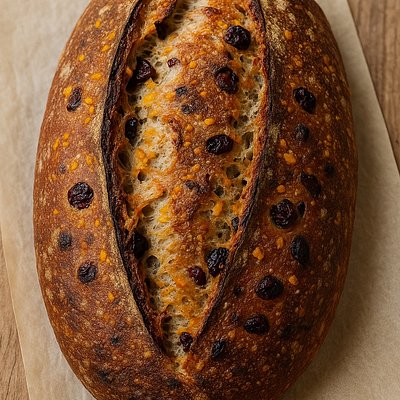 Orange Cranberry Sourdough 