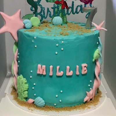 Little Mermaid Cake