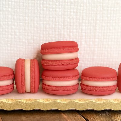 Dozen Red Velvet Macarons