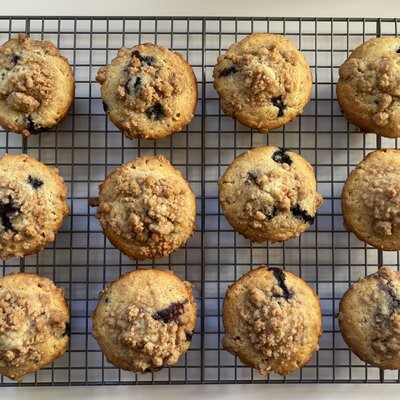 Blueberry Streusel Muffins 