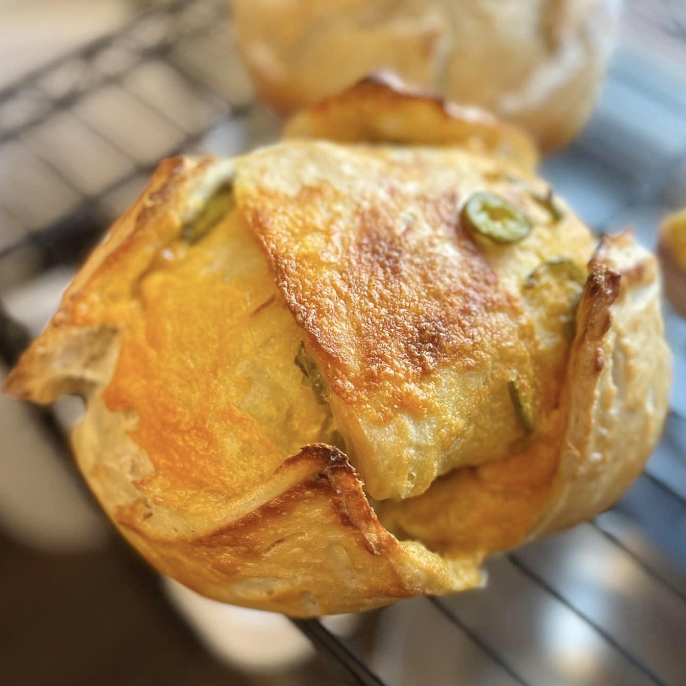 Cheddar Jalapeño Sourdough 