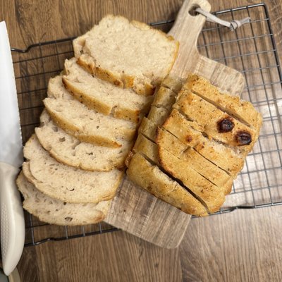 Garlic & Herb Focaccia Sourdough Sandwich Loaf