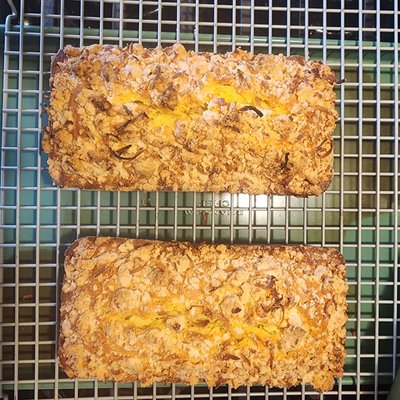 Pineapple Coconut Sourdough Quick Bread