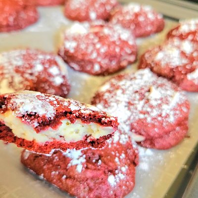 Red Velvet Cream Cheese COOKIES