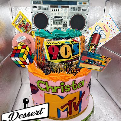 2 Tier Custom Cake