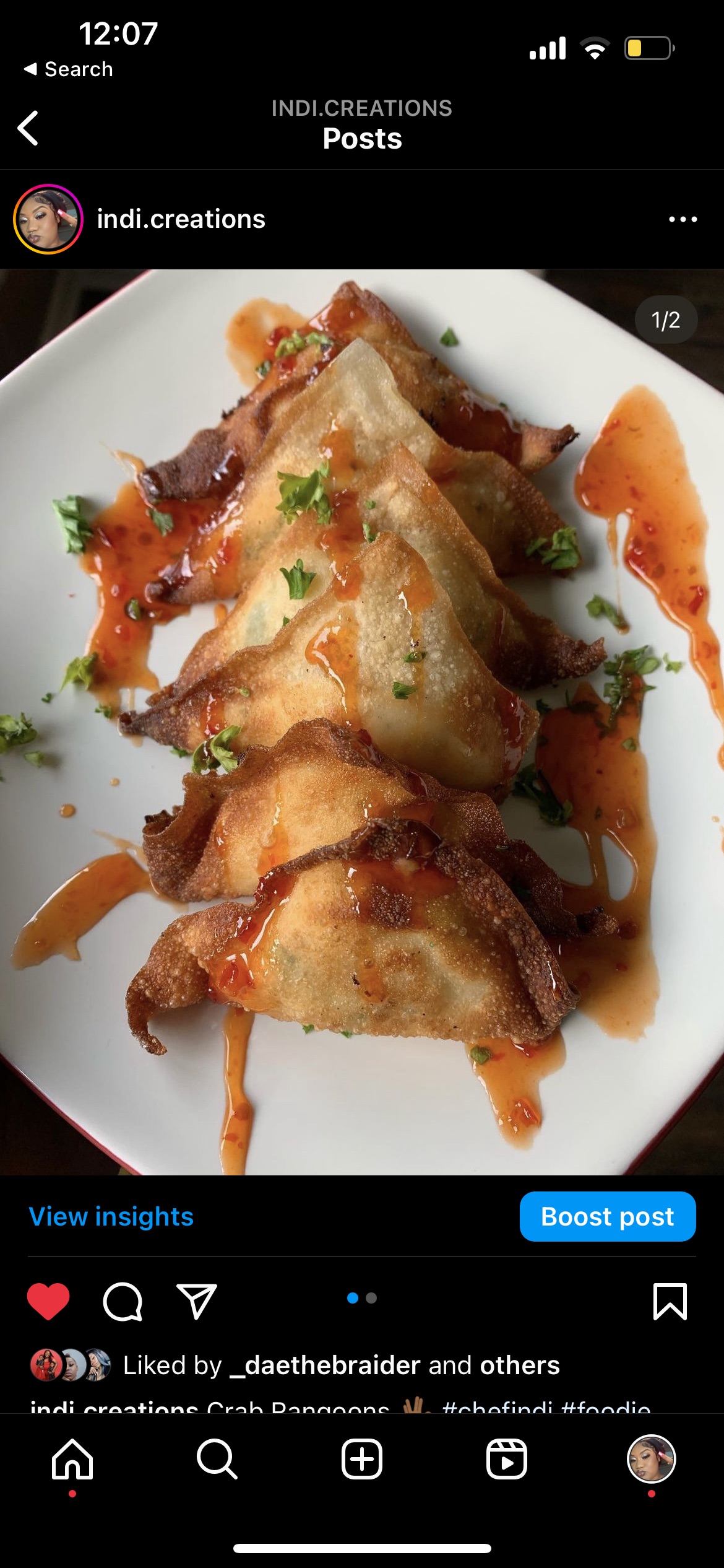 Crab Rangoons