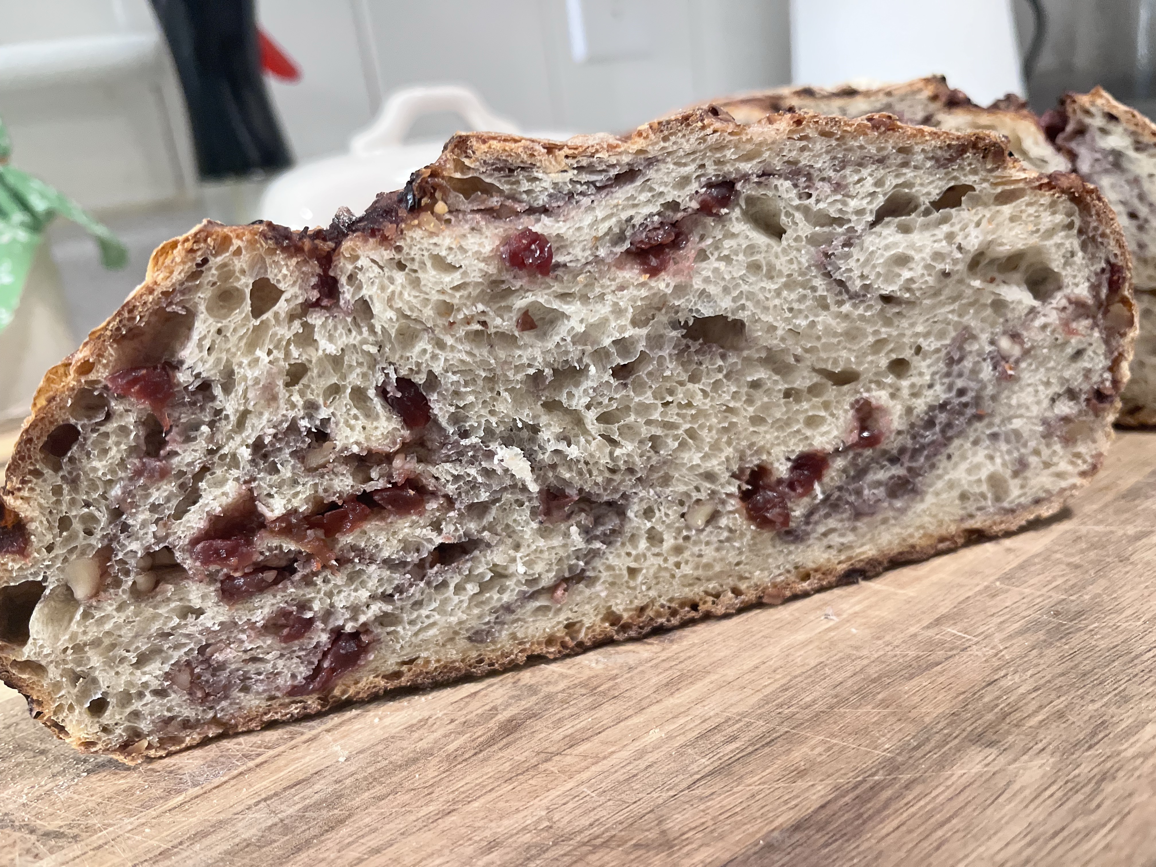 Cranberry Walnuts Sourdough Bread 