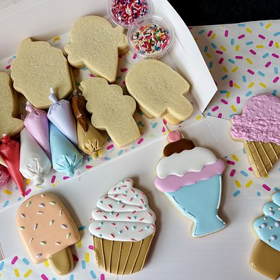 DIY Ice Cream Shoppe Cookie Kit 