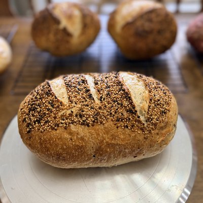 Sourdough • “Everything Bagel”