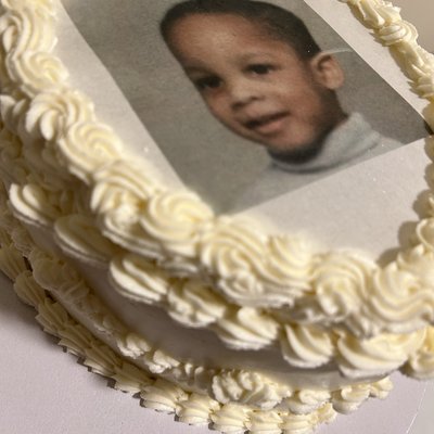 Burn Away Cake  8” Heart Cake 