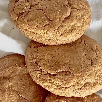 Jumbo Brown Butter Pumpkin Spice Snickerdoodle Cookies