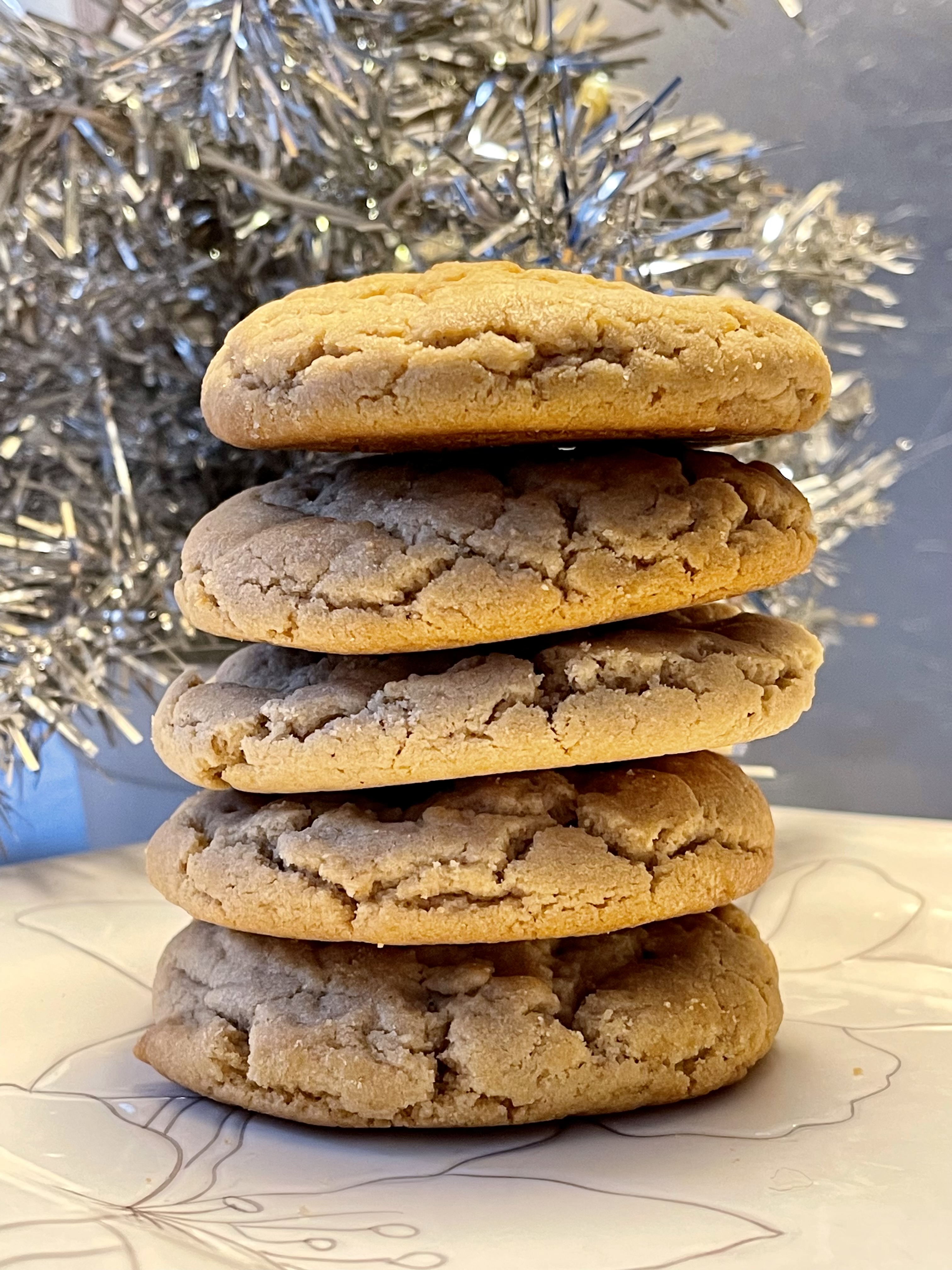 3 Each BIG Peanut Butter Cookies