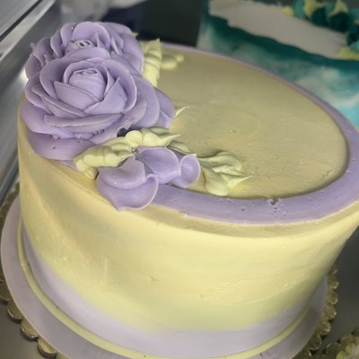 8” Decorated Cake 