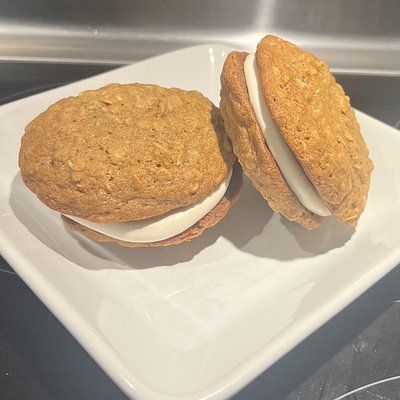 Sourdough Cookies-1/2 Dozen- Oatmeal Cream Pie
