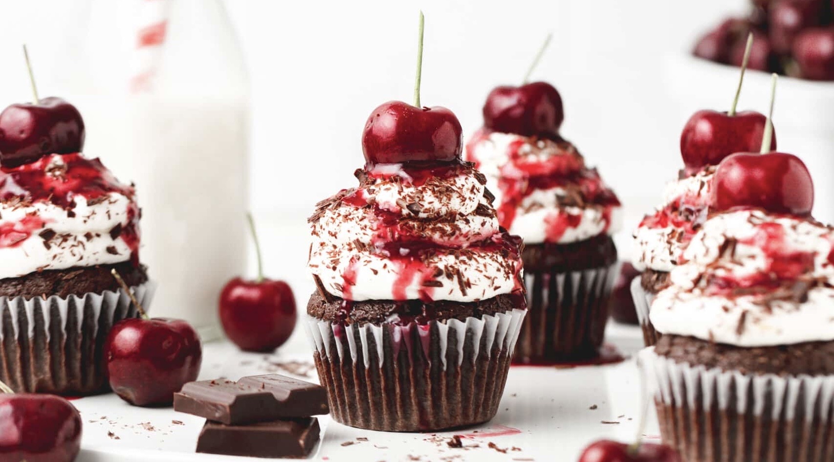 Black Forrest Cupcakes 