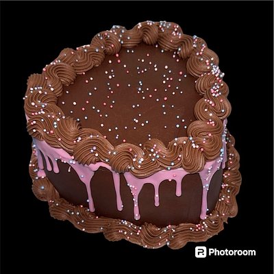 9” Heart Cake