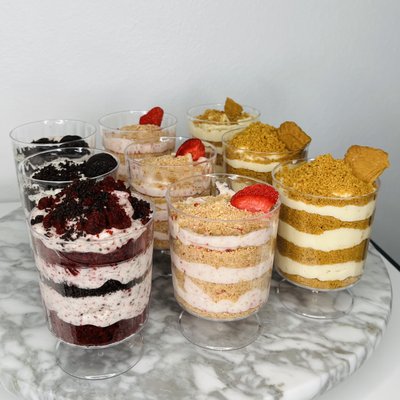 1 Dozen Miniature Cake Desserts