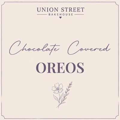 Chocolate Covered Oreos - Single