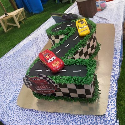 Number Or Letter Shape Cakes