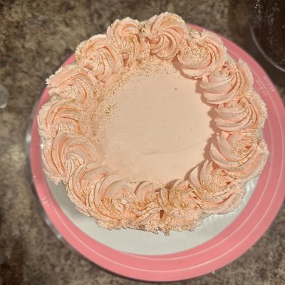 6” 3 Layers Cake With buttercream 