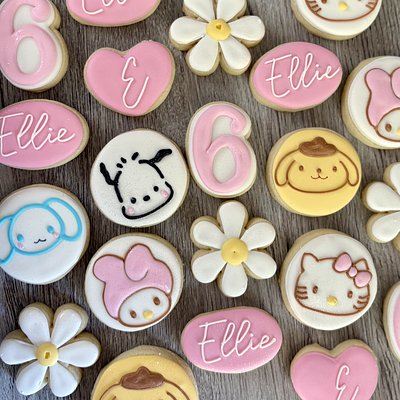 Mini Decorated Sugar Cookies