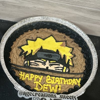 8” Cookie cake 
