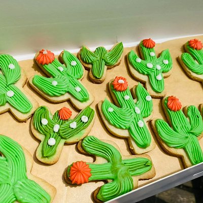 Frosted Sugar Cookies 