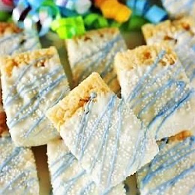 Dipped Rice Krispie Treats