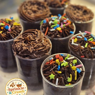 Chocolate Cake Push Pops