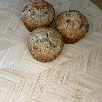 Sourdough Banana Nut Muffins Jumbo (6 Count)