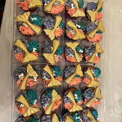 Mermaid Cupcakes 